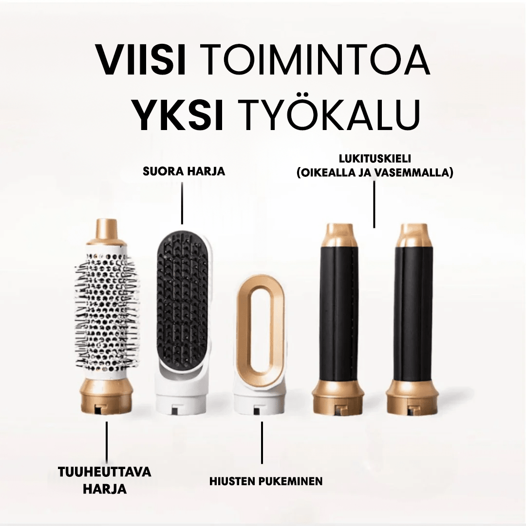 Silkytalk 5 - in - 1 Airstyler Pro - Silkytalk Finland