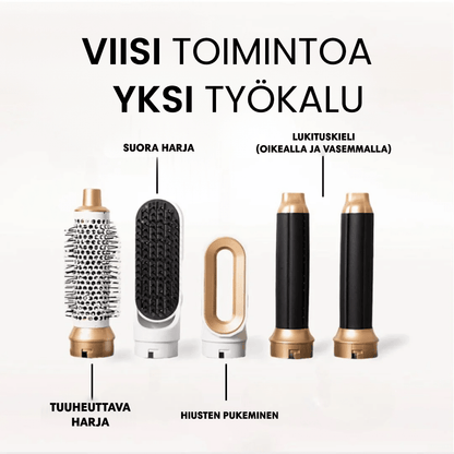 Silkytalk 5 - in - 1 Airstyler Pro - Silkytalk Finland